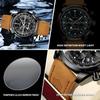 BINBOND Chronograph Sturdy Accurate Quartz Watches For Men Luxury Auto Date Luminous Waterproof Men's Watch Casual Reloj