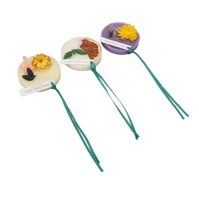 3pcs Aromatherapy Wax Tablet Portable Long Lasting Fragrance Scented Solid Aroma Wax Tablet