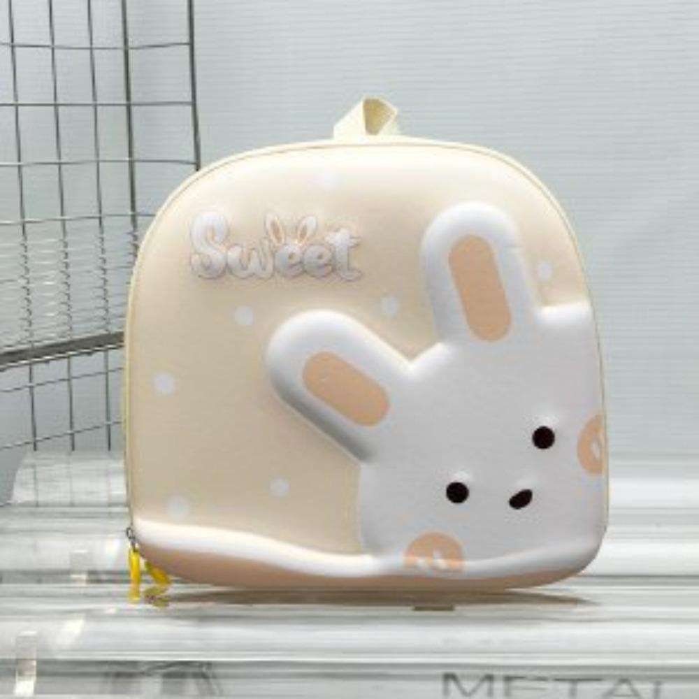 

Kindergarten girl cute backpack EVA eggshell bag bunny foreign style trendy snack small schoolbag 30*12*28