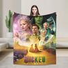 Wicked For Good Fiyero 2025 Film Super Soft Blanket  Kids Plush Bedding Throws Novelty Living Room Flannel Bedspread Bed Cover