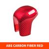 For Honda Civic 10th 2016-2019 Gear Shifting Knob Cover ABS Carbon Fiber CVT Automatic Transmission Lever Trim Car Accessories