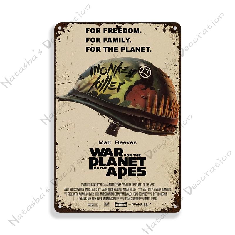 

Classic Movie Metal Poster Full Metal Jacket Wall Decor Metal Tin Sign Vintage Wall Plate Retro Plaque Industrial Decor 20x30cm（7.8x11.8inch）