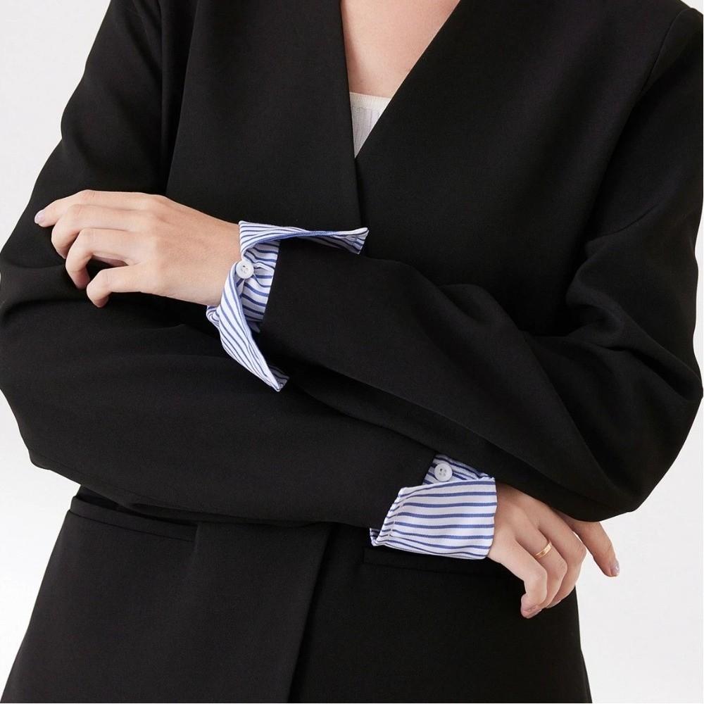 Maglione Abbigliamento Maniche Staccabili Polsino Estensione Camicia Finti Polsini Camicetta Manica Donna