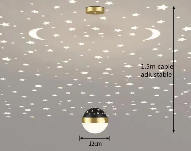 Home Decor Hallway Aisle Ceiling Light Entryway led Ceiling Lights Starry Atmosphere Ceiling Pendant Light Bedside Hanging Lamp