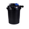 CPF-2500 Fischteich Filtersystem Filtereimer Teich Fischzucht extern 16L geeignet für 3m³ Fischteich mit keimtötender Lampe