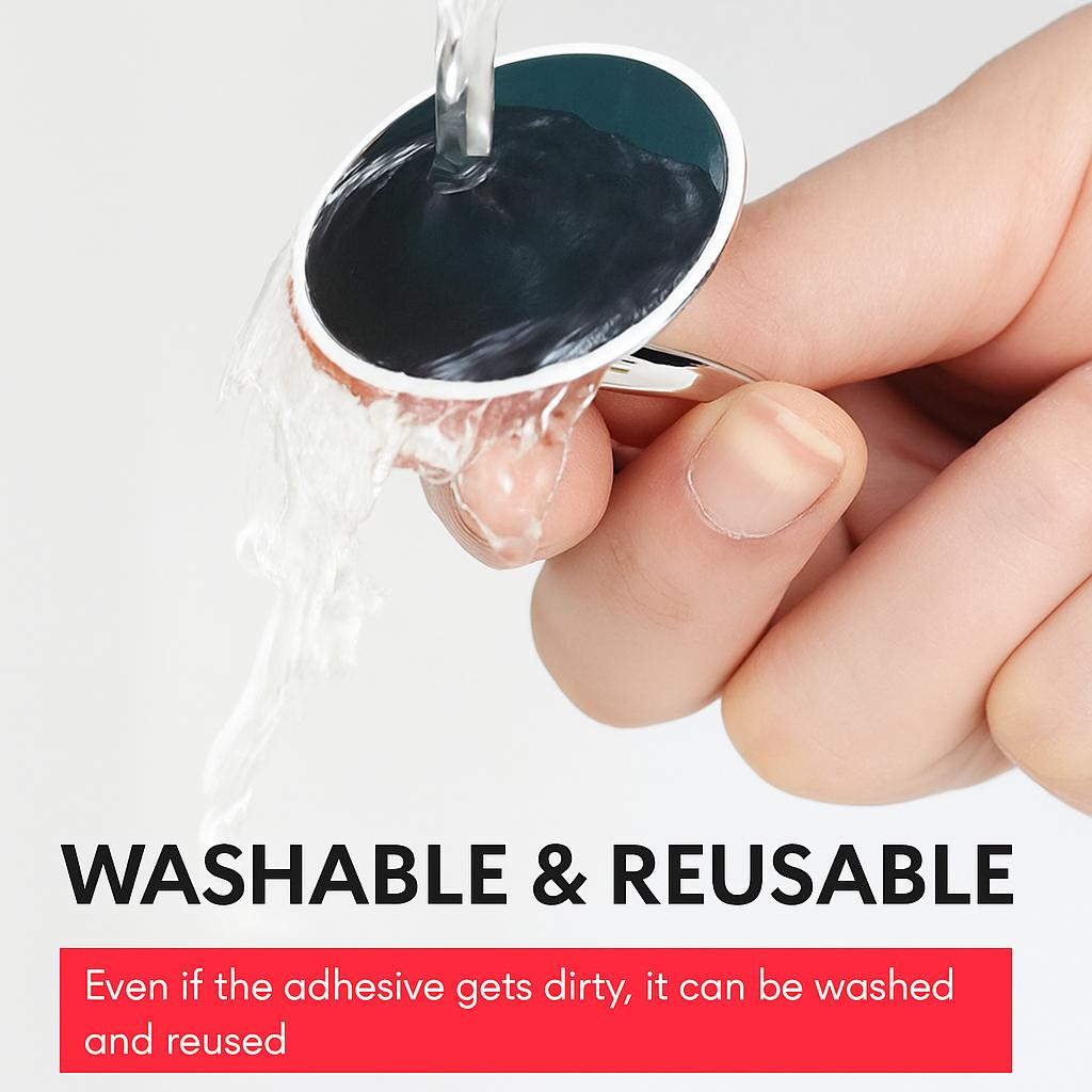 [Ultimate Grip] Premium 360° Metal Phone Ring Holder & Kickstand