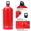 Botella de Combustible de Aluminio de 1.5L, Contenedor de Aceite Contenedor para Alcohol, Gas Líquido, Aceite y Otros para Camping, Senderismo, Mochilero