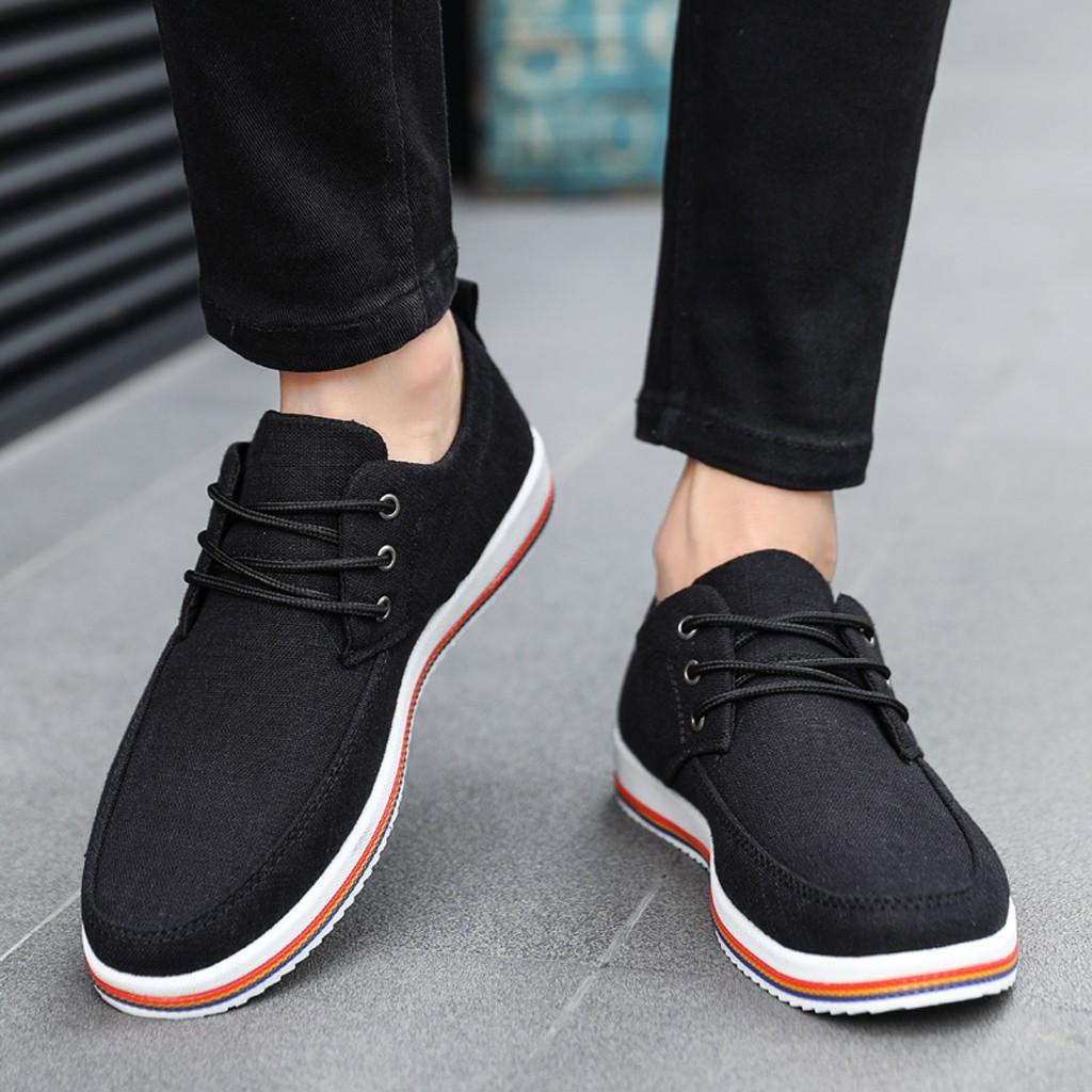 Fashion Men Shoes Outdoor Canvas Casual Shoes Comfortable Summer Men