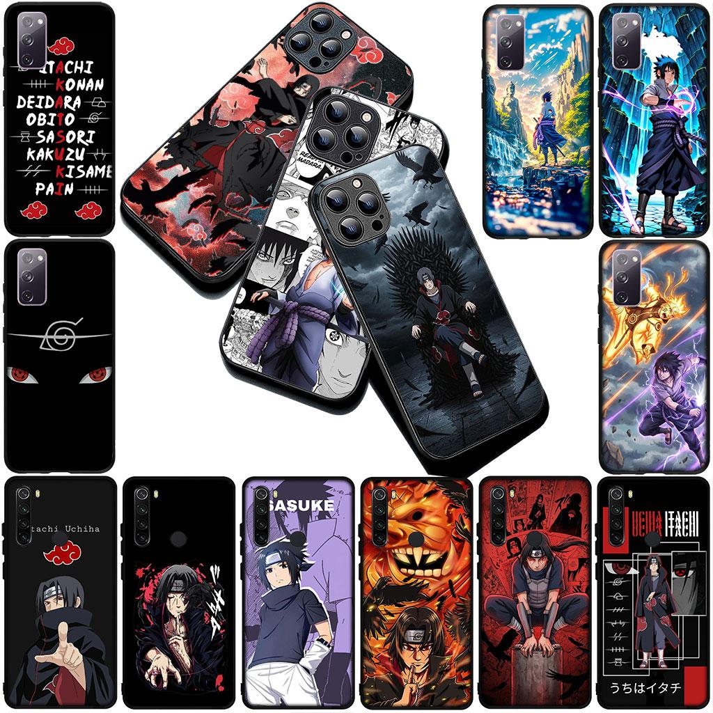 Uchiha Itachi Narutos Sasuke Akatsuki Silicone Phone Cover for Xiaomi Poco C75 C65 C71 C85 X7 X6 M7 F7 F8 Ultra F6 Pro Soft Case