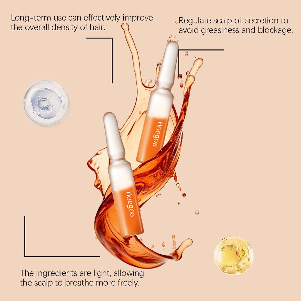 Haarwuchsampullen Nachwachsen Anti Haarausfall Reparatur Spliss Trockenes Geschädigtes Haar Ätherisches Öl Nährende Kopfhaut Tragbare Haarpflege