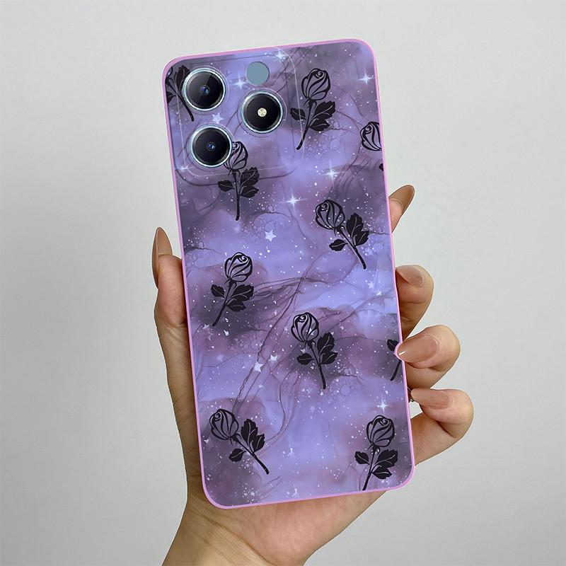 For Realme C63 C61 Narzo N63 Phone Case RealmeC61 RMX3939 Silicon Soft TPU Shockproof Cover Painted Printed Protective Shell Bag