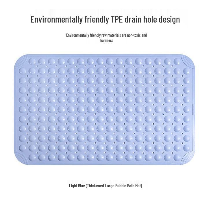 Waterproof Anti-slip Bathroom Mat for Shower and Toilet