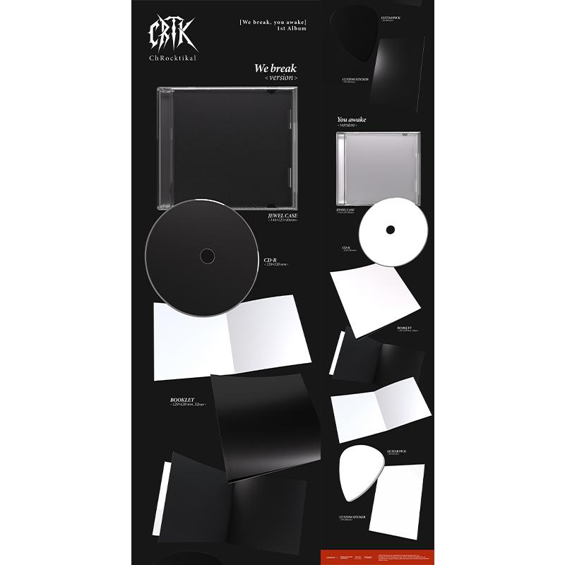 [Pre-order] ChRocktikal – 1st Full Album [We Break, You Awake] We Break ver./You Awake Ver.