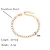 2026 New In Stainless Steel Bracelet For Women Adjustable Tennis Braclet Luxury Zirconia Braslet Girlfriend Gift Pulsera Femme