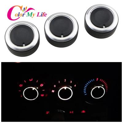 3Pcs Klimaanlage Knöpfe AC Knob Wärme Control Schalter Taste für Mazda 3 BL 2010 2011 2012 2013 Auto Zubehör