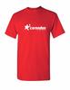 Corendon Airlines T-Shirt Weiß Retro-Logo Türkische Luftfahrt Rotes Baumwoll-T-Shirt
