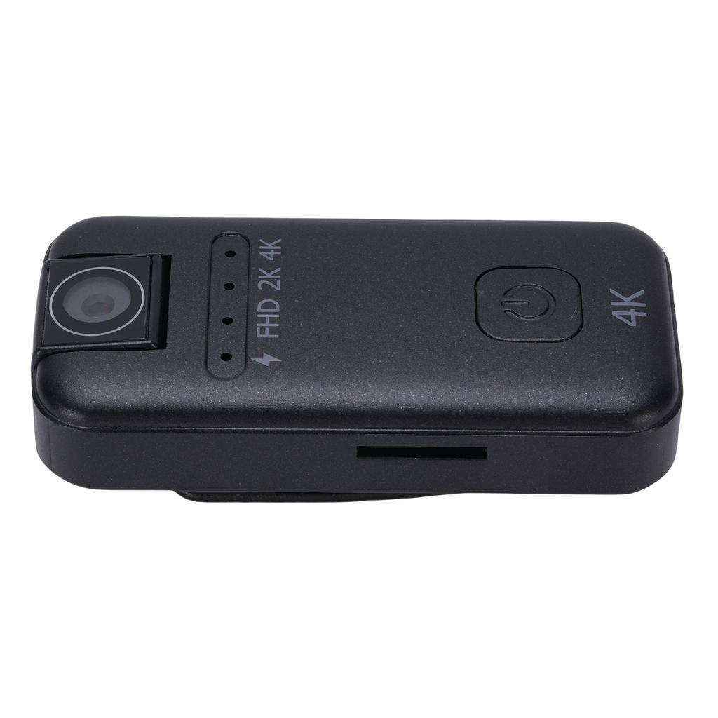 Portable Sport DV Camera 4K Ultra HD Wide Angle Water Proof 180 Degree Rotatable Lens for Outdoor Cycling Recording
