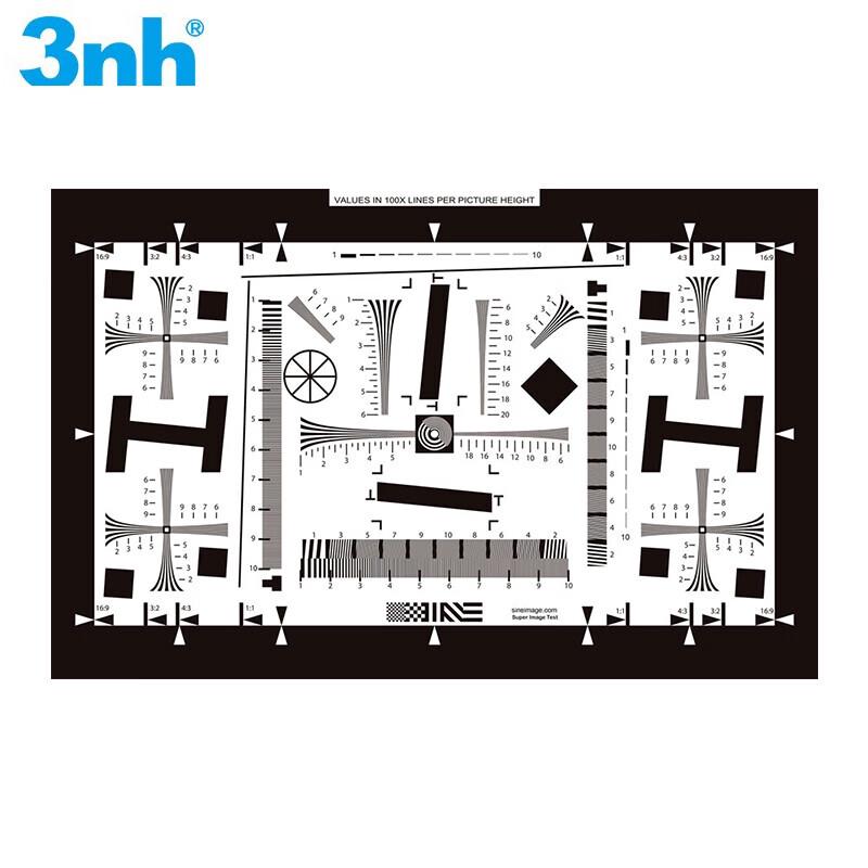 3nh ISO12233 Lens Resolution Test Chart Standard