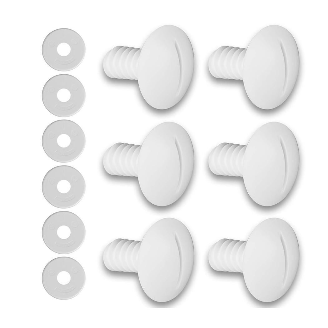 

6 Pack For Polaris Wheel Screw 180/280/380 Pool Cleaner Parts C-55 C55