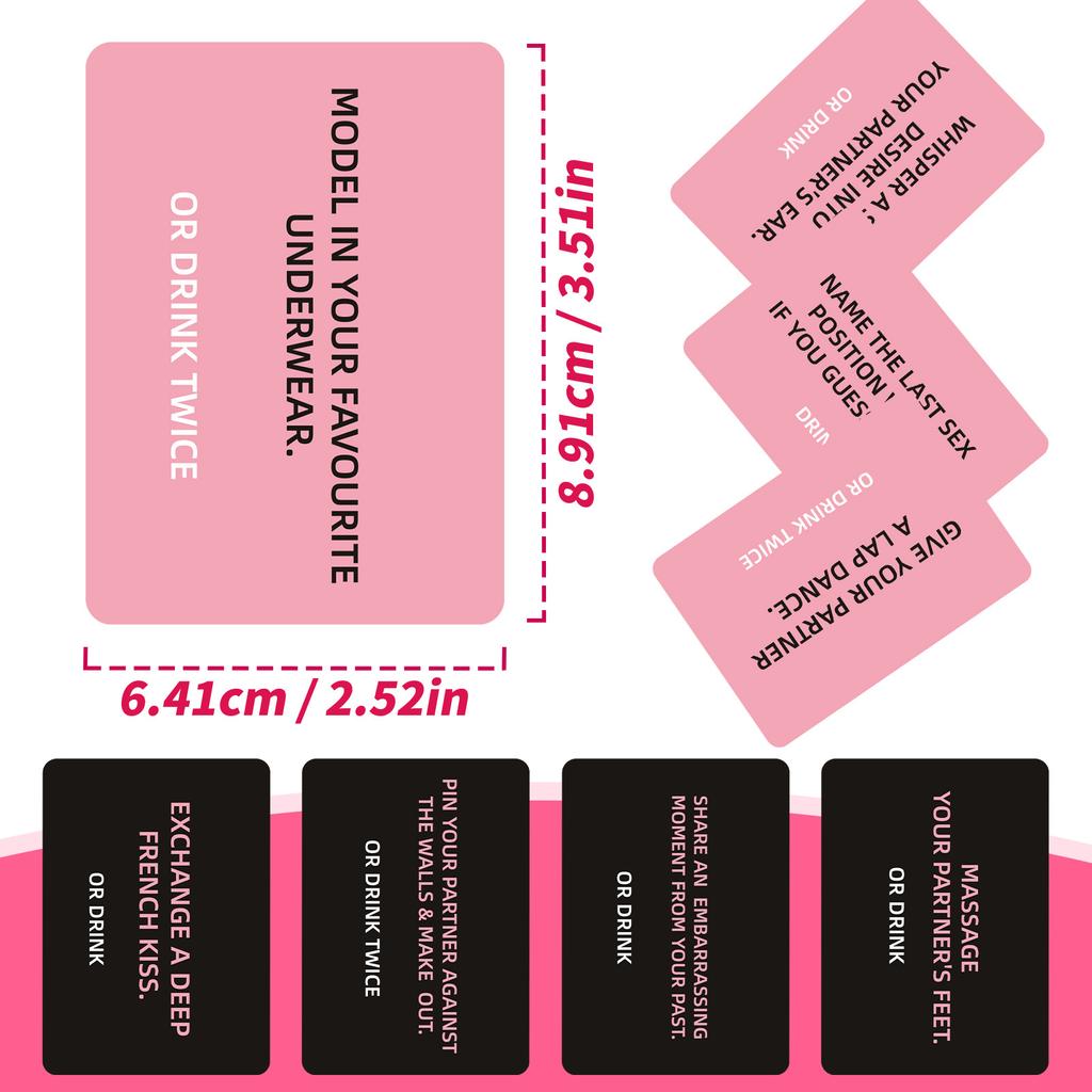 Couple Activity Cards to Express Love and Create Sweet Memory on Special Event