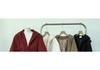 Women's Stylish Red Hooded Woolen Coat - Autumn/Winter Design, Tie-Up Waist, Unique, Sophisticated Overcoat