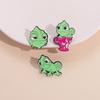 Cartoon Animal Collection Enamel Pins Comedy Animation Characters Penguin Frog Rabbit Cat Metal Brooch Lapel Badge Jewelry Gifts