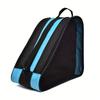 1pc Handheld Skate Bag, Three-Layer Large Capacity Skate Storage Bag, Thickened Skate Bag with Adjustable Shoulder Straps