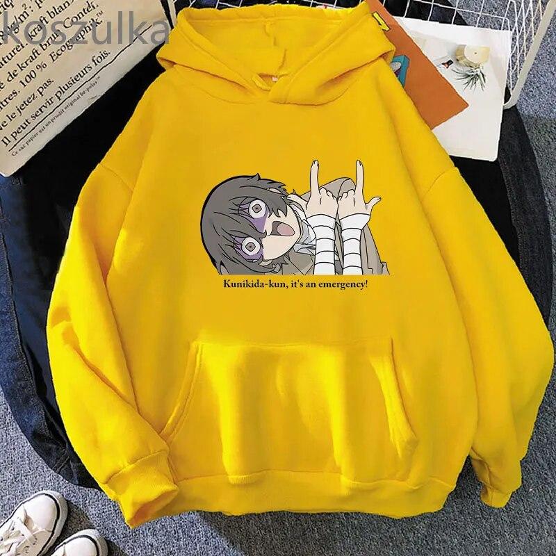 Bungo Stray Dogs Chuuya Nakahara Mikiny Anime Potisk Mikiny Muži Ženy Módní mikiny Pulovr Unisex mikina oversized