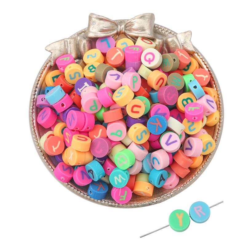 30 stk myk leire halloween blomsterperler til gjør-det-selv-kjede armbånd øredobber smykker å lage håndverkstilbehør