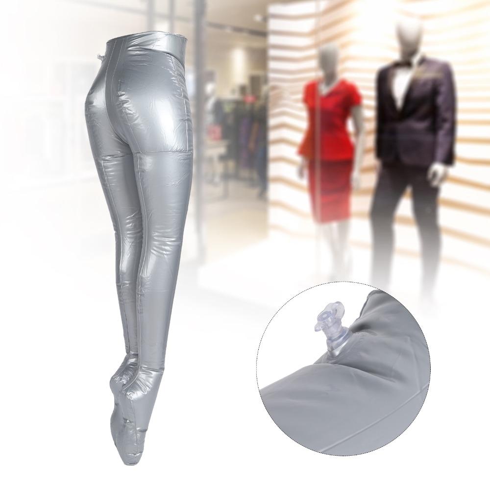 1pcs Leg Form Inflatable Mannequin Lower Body Mannequin Torso Clothing Display