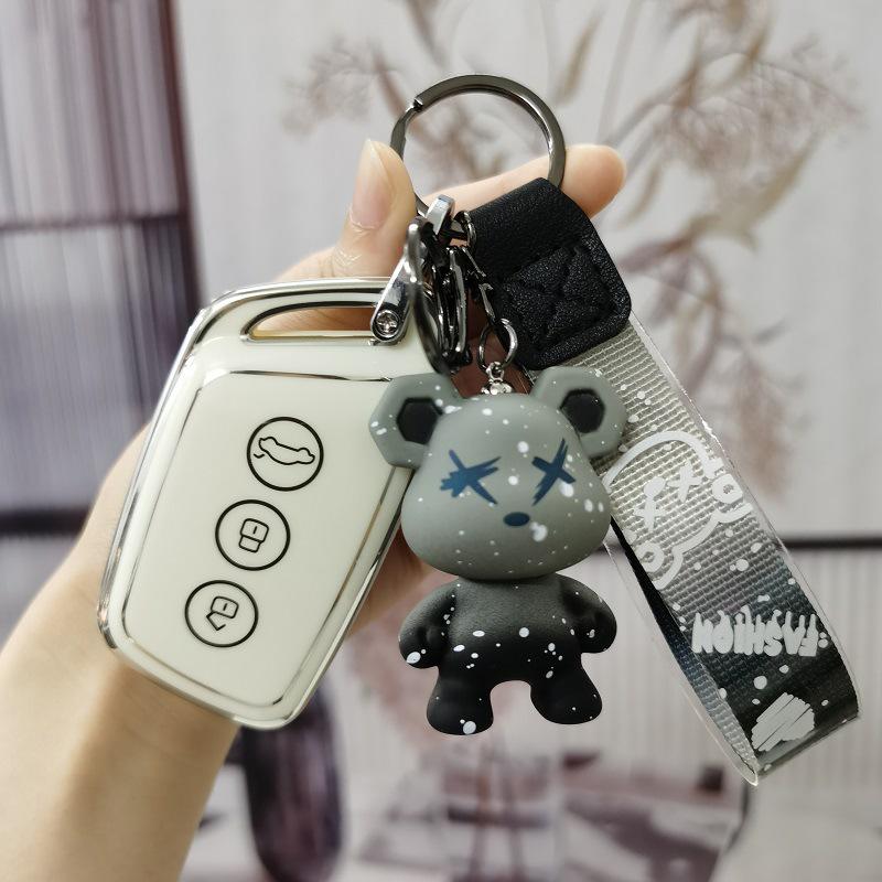Baojun Kiwi/Wuling Nano Key Cover: EV, E300/RS5 RC6/RC5 Shell Bag for Women