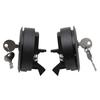 4 Pcs Boat RV Yacht Deck Hatches Door Lock w/Keys Pull Latches Lift Handle