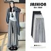 Bow Glutinous Rice Pants Women's Autumn and Winter New Drape Lazy Wind Mountain Pants Small Velvet Wide-leg Pants