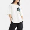 Timberland T Shirts Unisex White Crew Neck Moderate Straight Fit A6B5P-CM9
