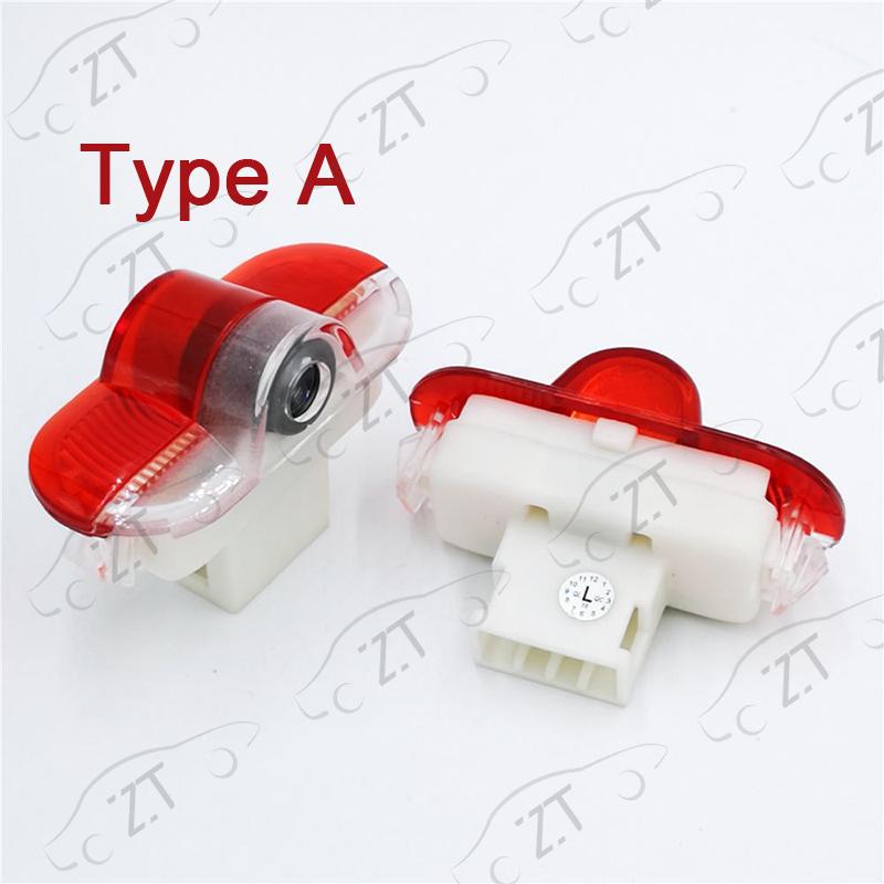 MZR2 For Jaguar XJ/XJL XK XE/XEL XF/XFL F-TYPE HD Glass Lens Car Door Light Laser Decor Projection Lamp Never Fade Car Accessories