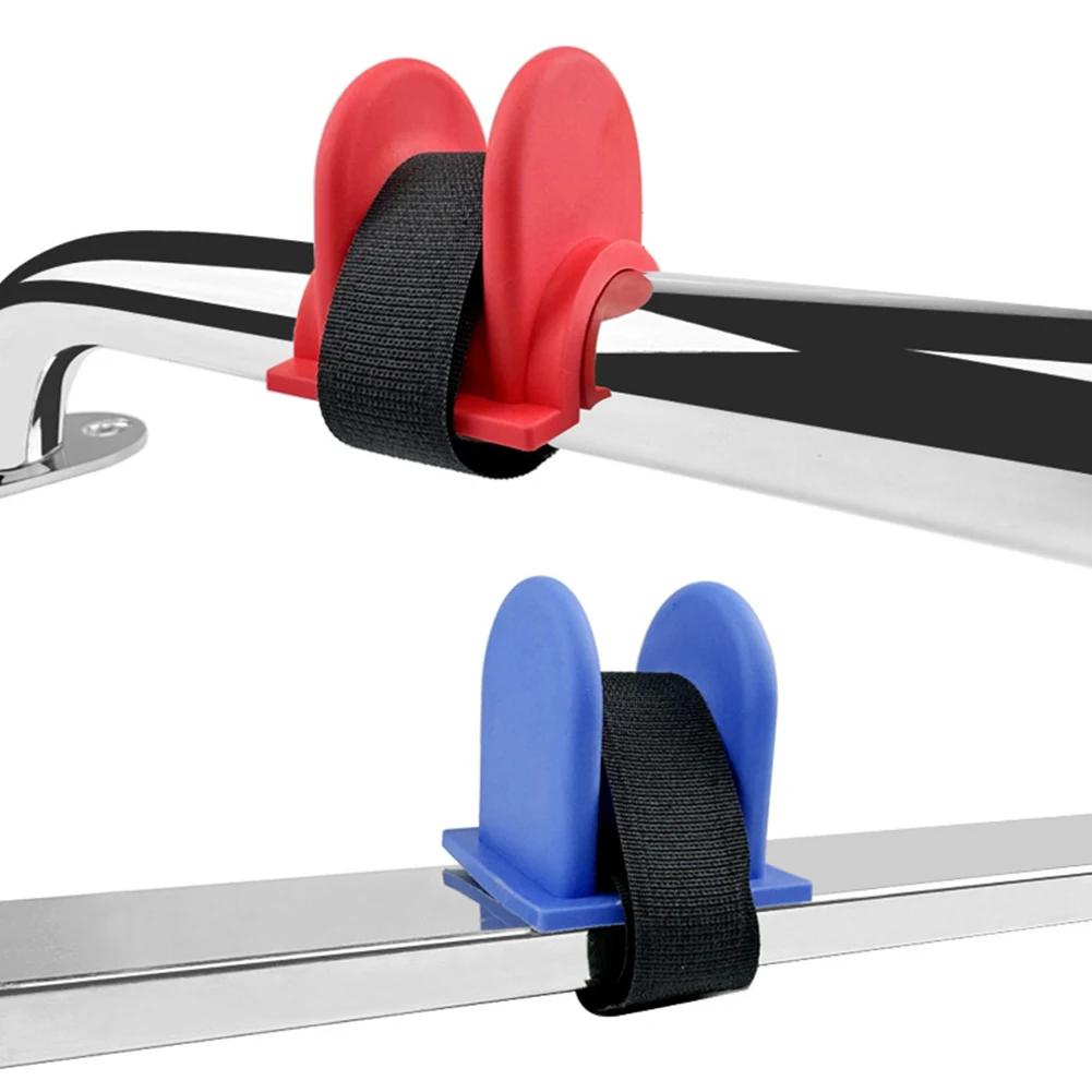 U-Shaped Fishing Rod Holder Portable Fishing Rod Support TPE Fishing Feeder Pod Stand for Kayak Fishing Boats