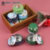 Christmas Candle Tin Jars DIY Candle Making kit Holder Storage case for Dry Storage Spices Camping  Party Favor Sweets Gifts