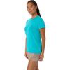 Running Wear ROAD SEAMLESS SS TOP 2012D292 402 XS [ASICS] Women's (ENERGY AQUA)