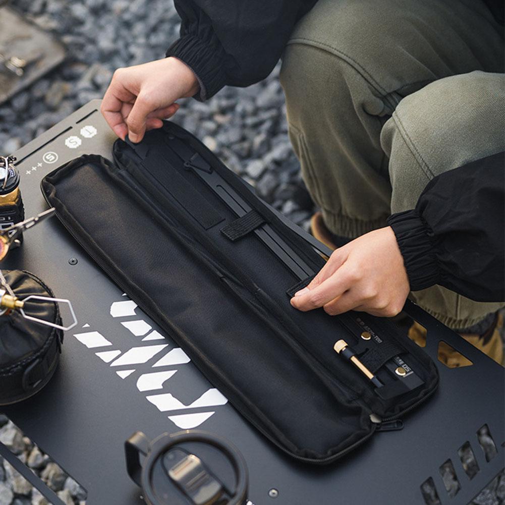 Folding Table Lantern hanger Camping Lantern Stand Stainless Steel Portable Folding Lamp Pole for Table Thickness Less Than 28mm