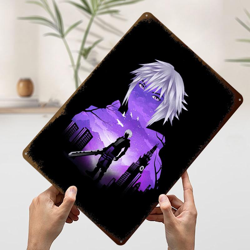 Keyblade Master Metal Poster Custom Wall Art Retro Vintage Tinplate Signs for Man Cave Desk Decor Office Decoration Room Home At