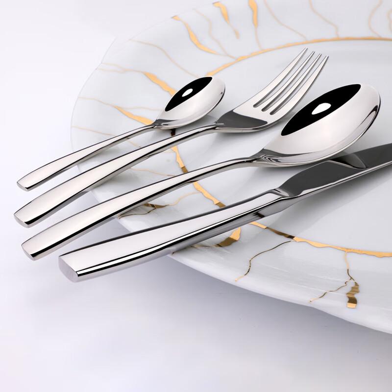 CHUSHI 304 Stainless Steel Dining Set