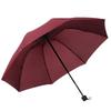 8 Bone Hand Open Solid Color Three-fold Umbrella Umbrella Folding Men's and Women's Umbrella Plus Umbrella Umbrella