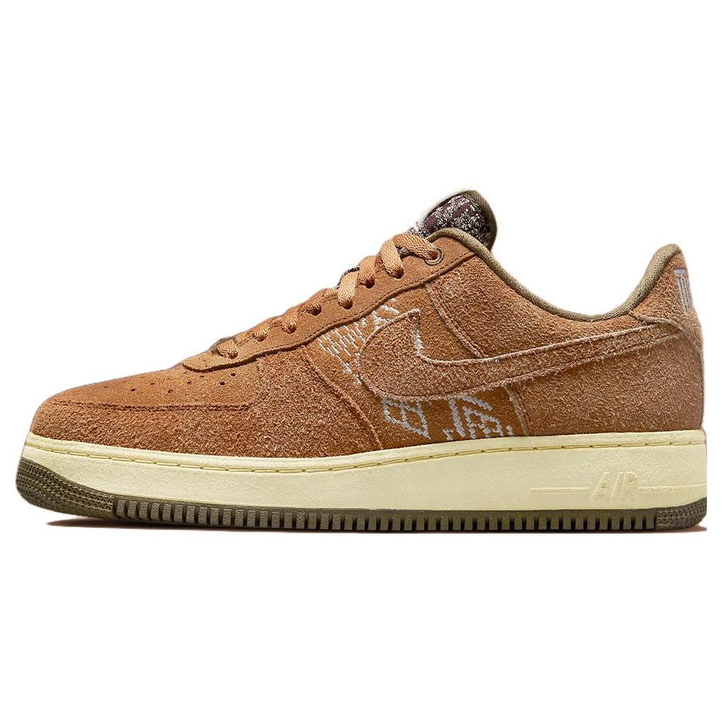 New Nike Air Force 1 Low '07 Prm NAI KE Brown FB4958-221
