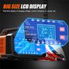 12V/24V Car Battery Charging Equipment with LCD Display Pulse Repair Intelligent Charging Device for Cars Trucks Boats