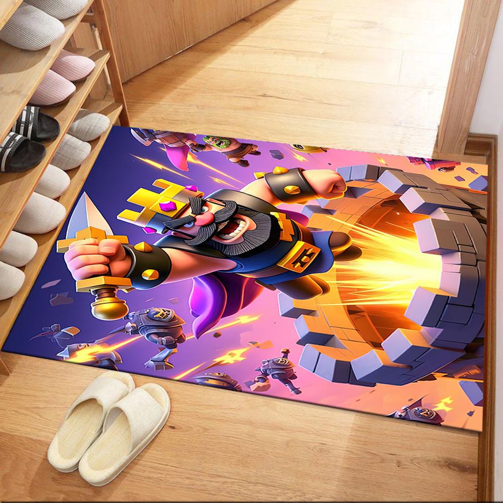 Clash Royale Square rugs are a great choice for living rooms, bedrooms, home décor, and as gifts.