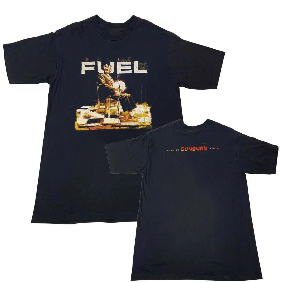 Fuel Band 2 Sides Tour Sunburn Tour Tee Shirt Black Unisex S-5XL Unisex T-Shirt M