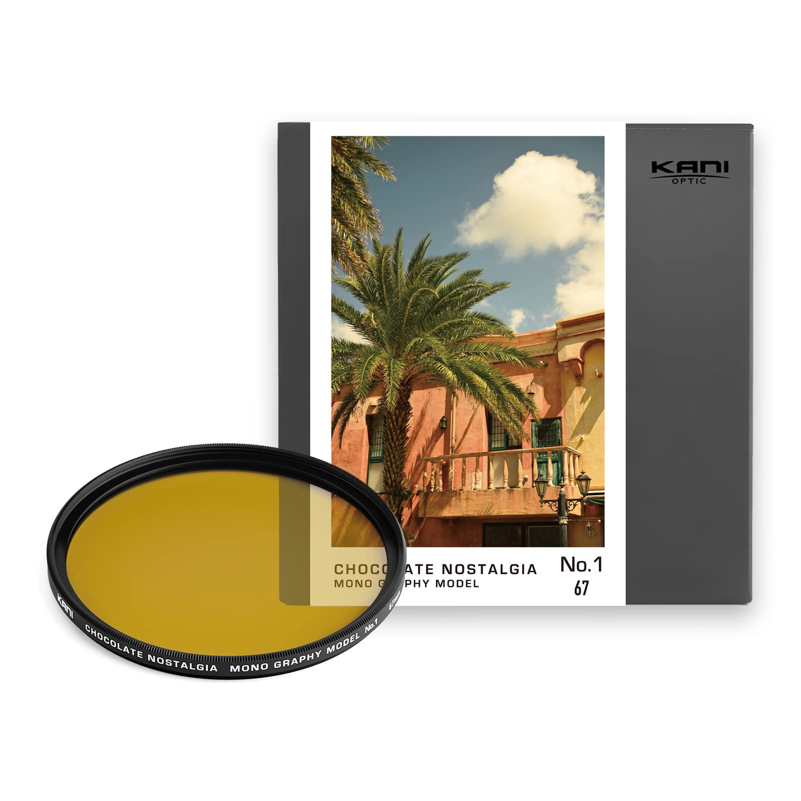 

KANI 67mm Enhancement and Color Effect Chocolate Nostalgia Soft Special Effects Filter Filter, No.1, Retro, Old-Lens Style,