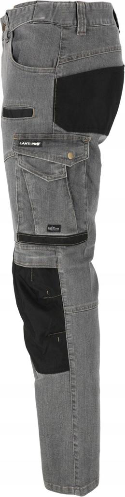 Gray Stretch Jeans With Reinforcements "", Ce, Lahti 1 Pc