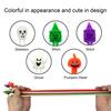 10Pcs Halloween Elastic Rope Sensory Toy Pumpkin Witch Ghost Skull Stretchy Noodle Kids Adults Stress Anxiety Relief TPR String Fidget Toy Party