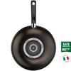 Tefal Bistro titanová nepřilnavá pánev Wok (28 cm) Vhodné do myčky v troubě Bez PFOA Hnědá